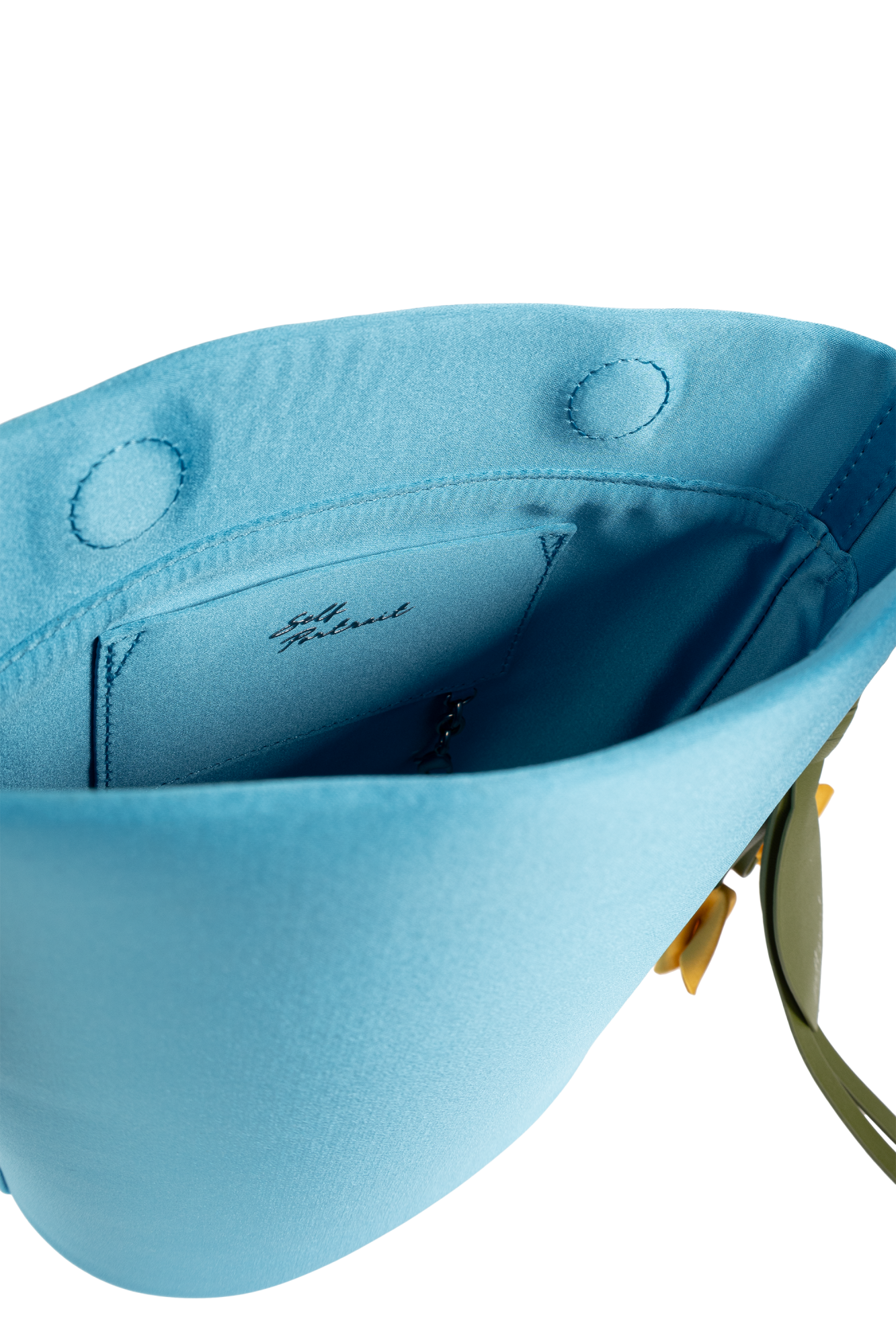 Self-Portrait Satin bag with keychain | Women's | Vitkac
